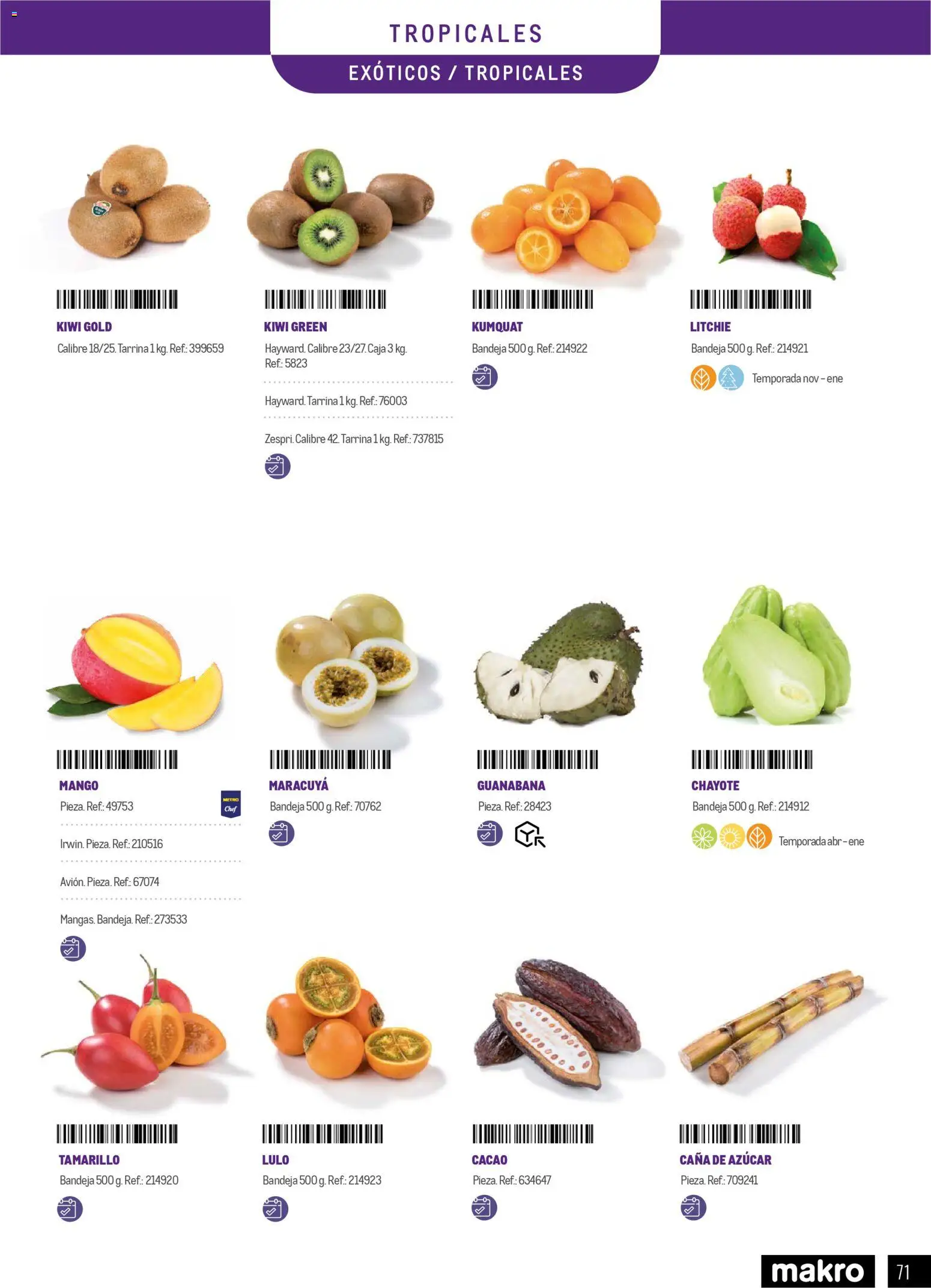 Makro - Especial Frutas y Verduras Península - Página de 71 - Válido desde 05/01/2026
