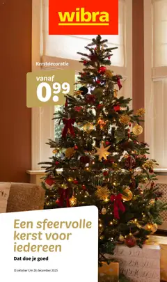 Wibra Kerst geldig vanaf 13-10-2025