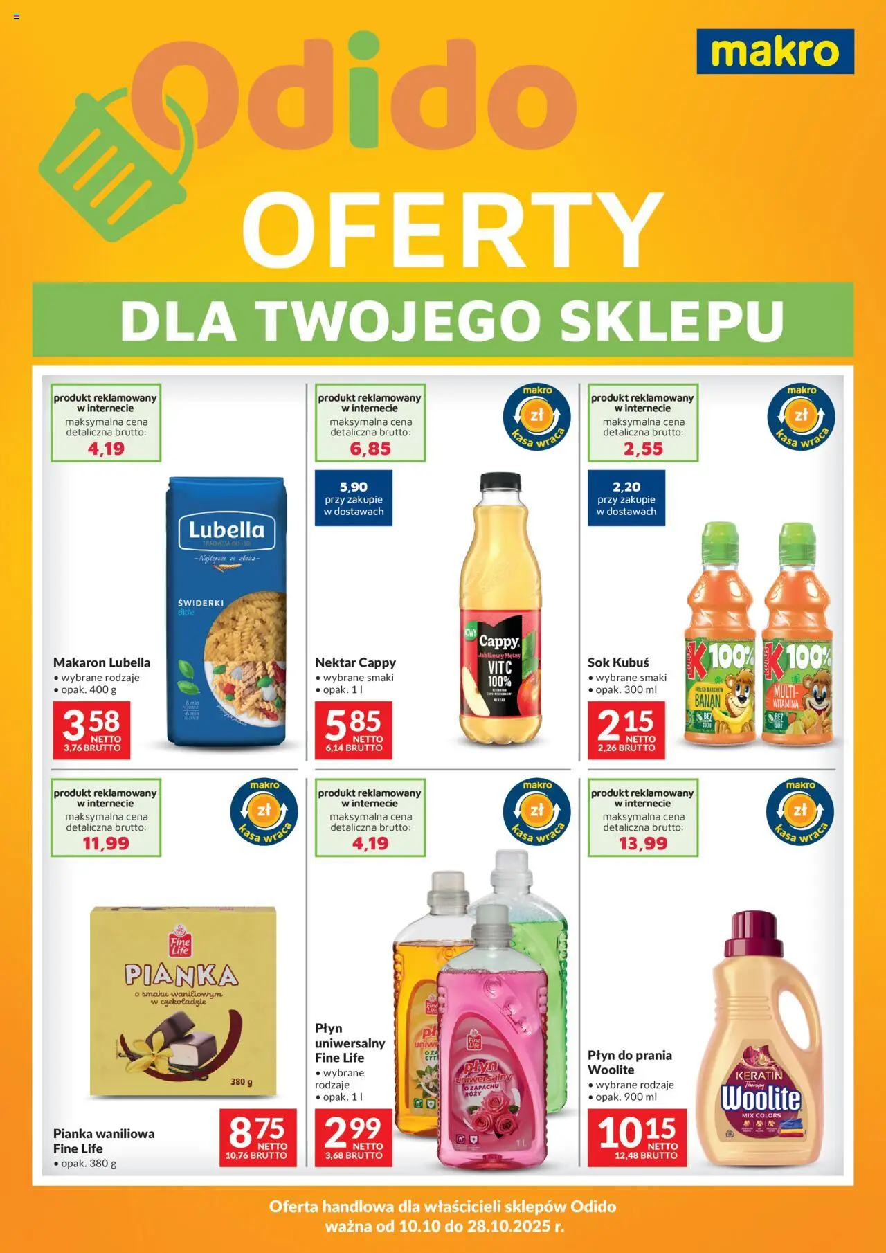 Makro Gazetka - Odido Oferty dla Twojego sklepu - strona 1- ważny od 10.10.2025