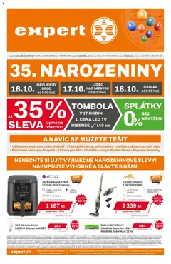 Náhled Expert elektro leták platný od 16.10.2025