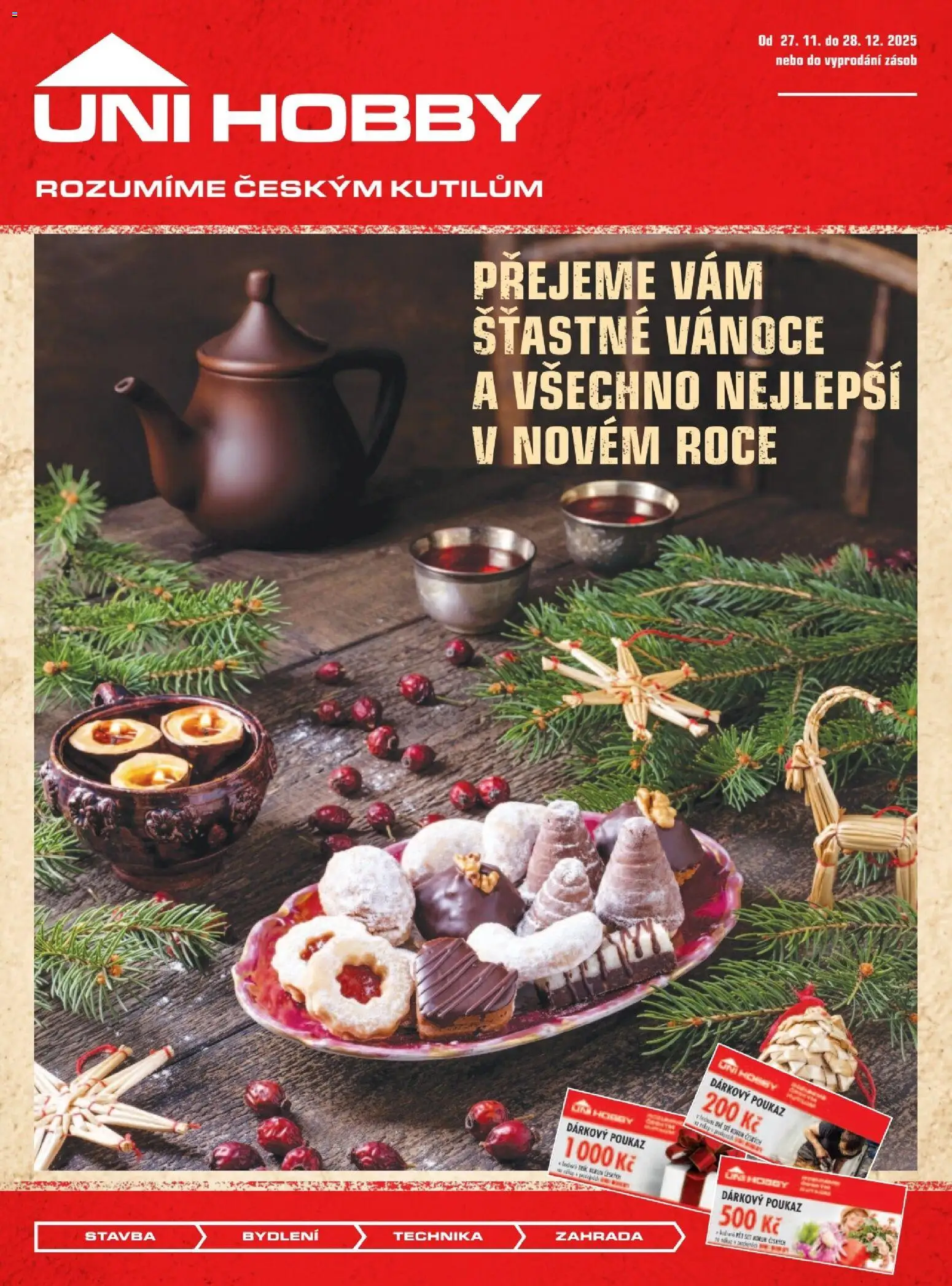 Uni Hobby leták - strana 1- platný od 27.11.2025