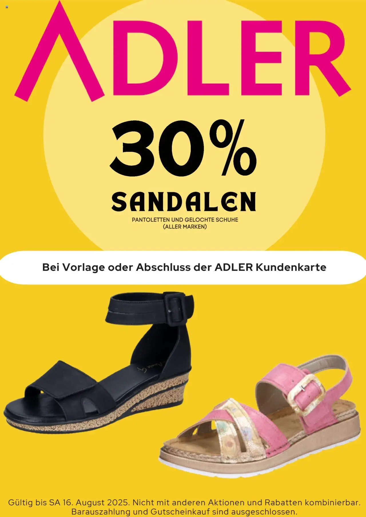 Adler Prospekt 	 - Seite 1 - gültig ab 17.07.2025