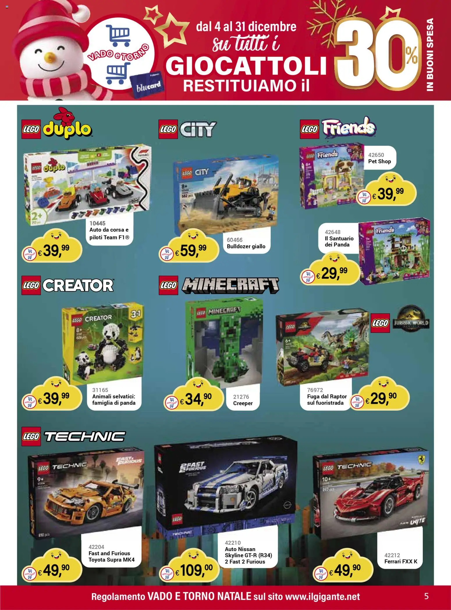 Il Gigante Il regno dei giocattoli catalogo - pagina 5 - valido dal 04/12/2025