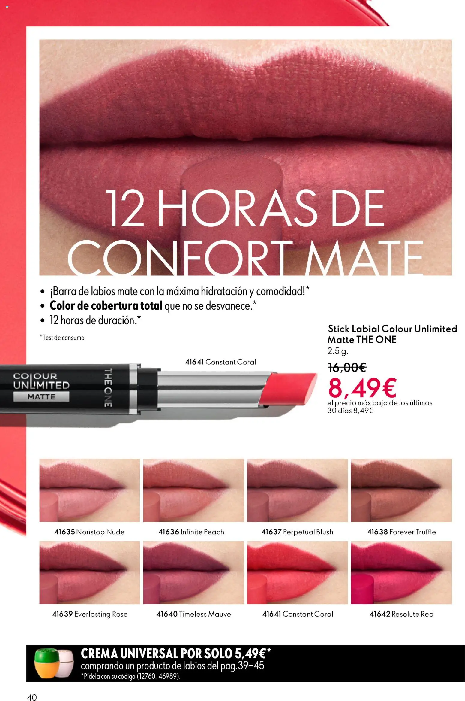 Oriflame - Catálogo Campaña 3 - Página de 40 - Válido desde 18/02/2026