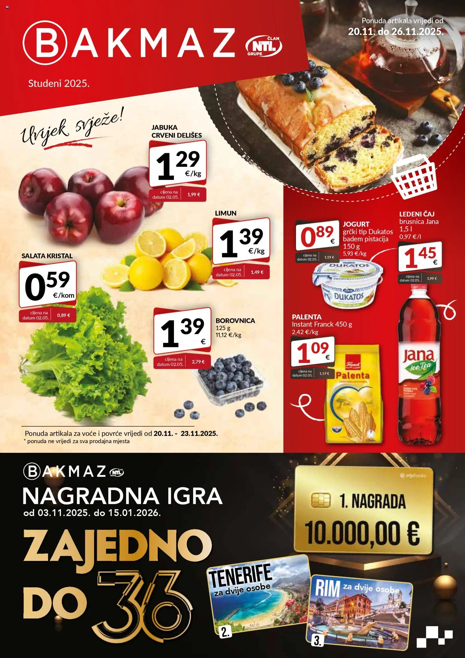 Bakmaz - Katalog - stranica 1- važeći od 20.11.2025