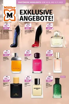Vorschau Müller Aktionen Parfümerie gültig ab 30.10.2025