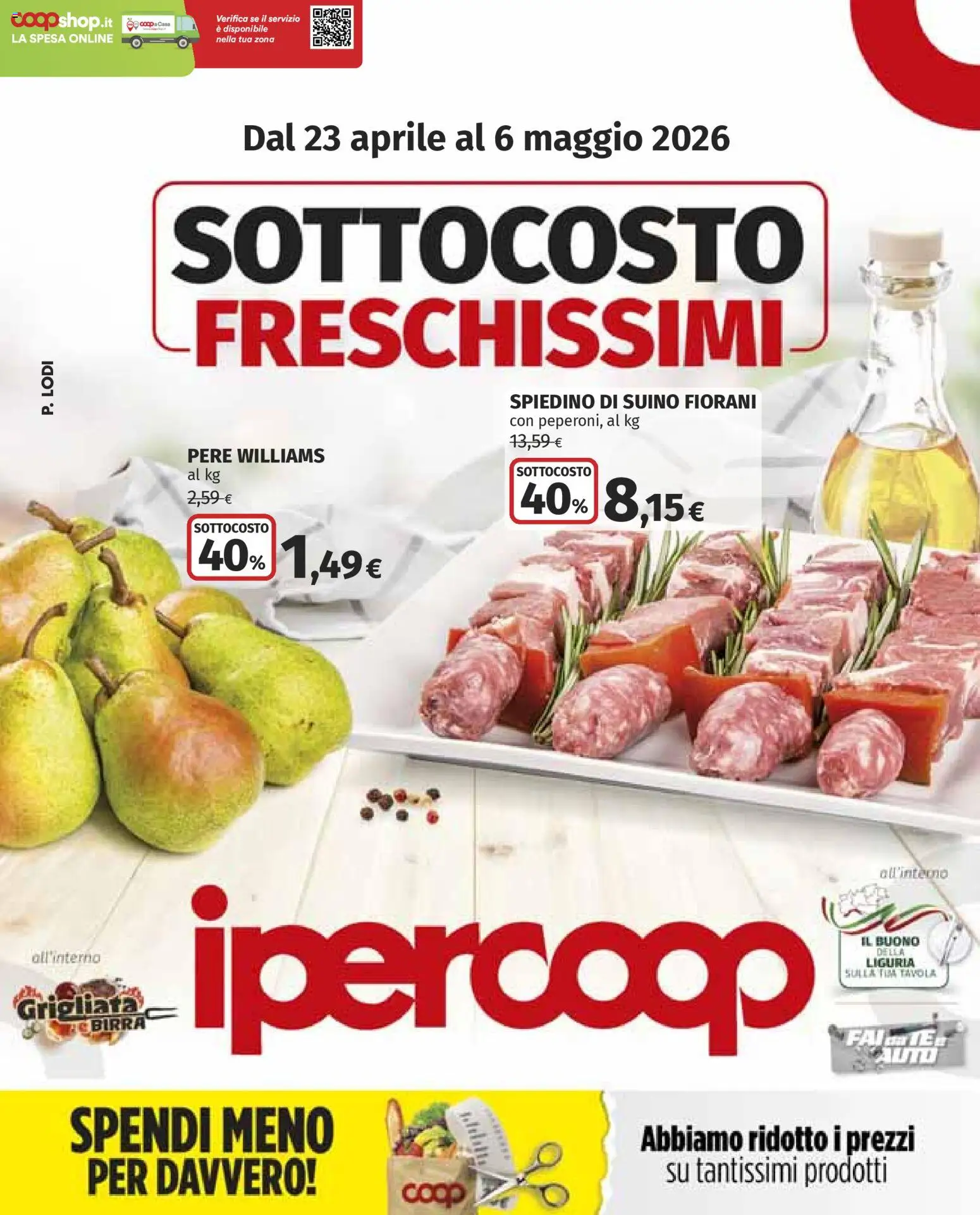 Ipercoop volantino - pagina 1 - valido dal 23/04/2026