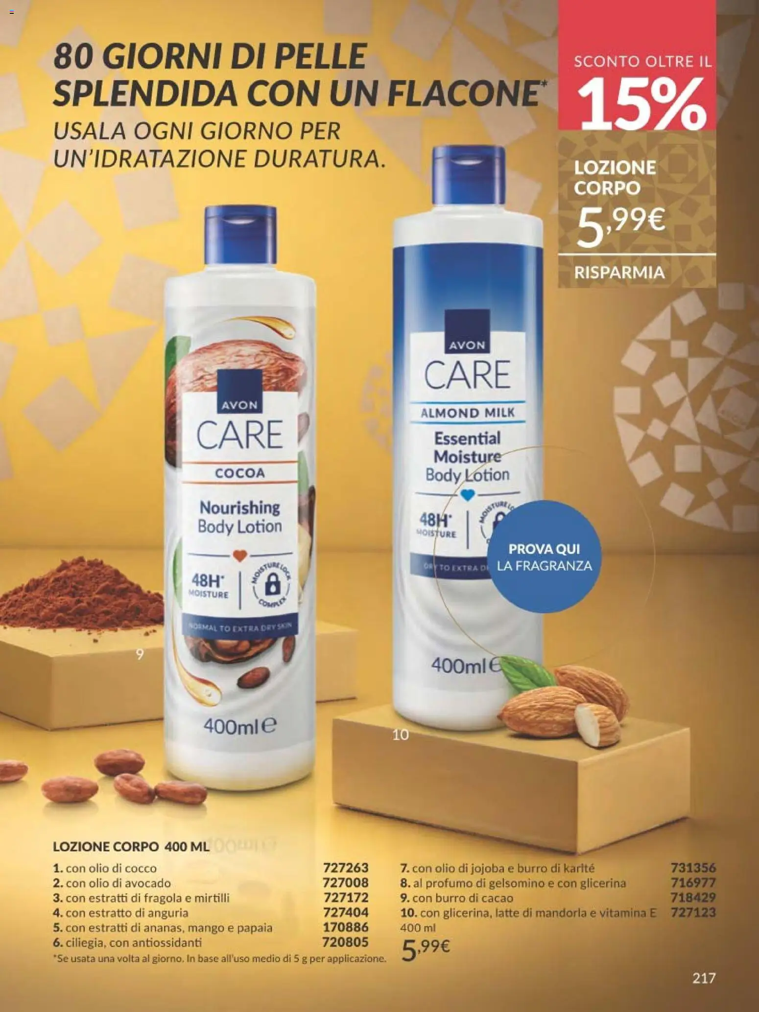 Avon - campagna 12/2025 - pagina 217 - valido dal 01/12/2025