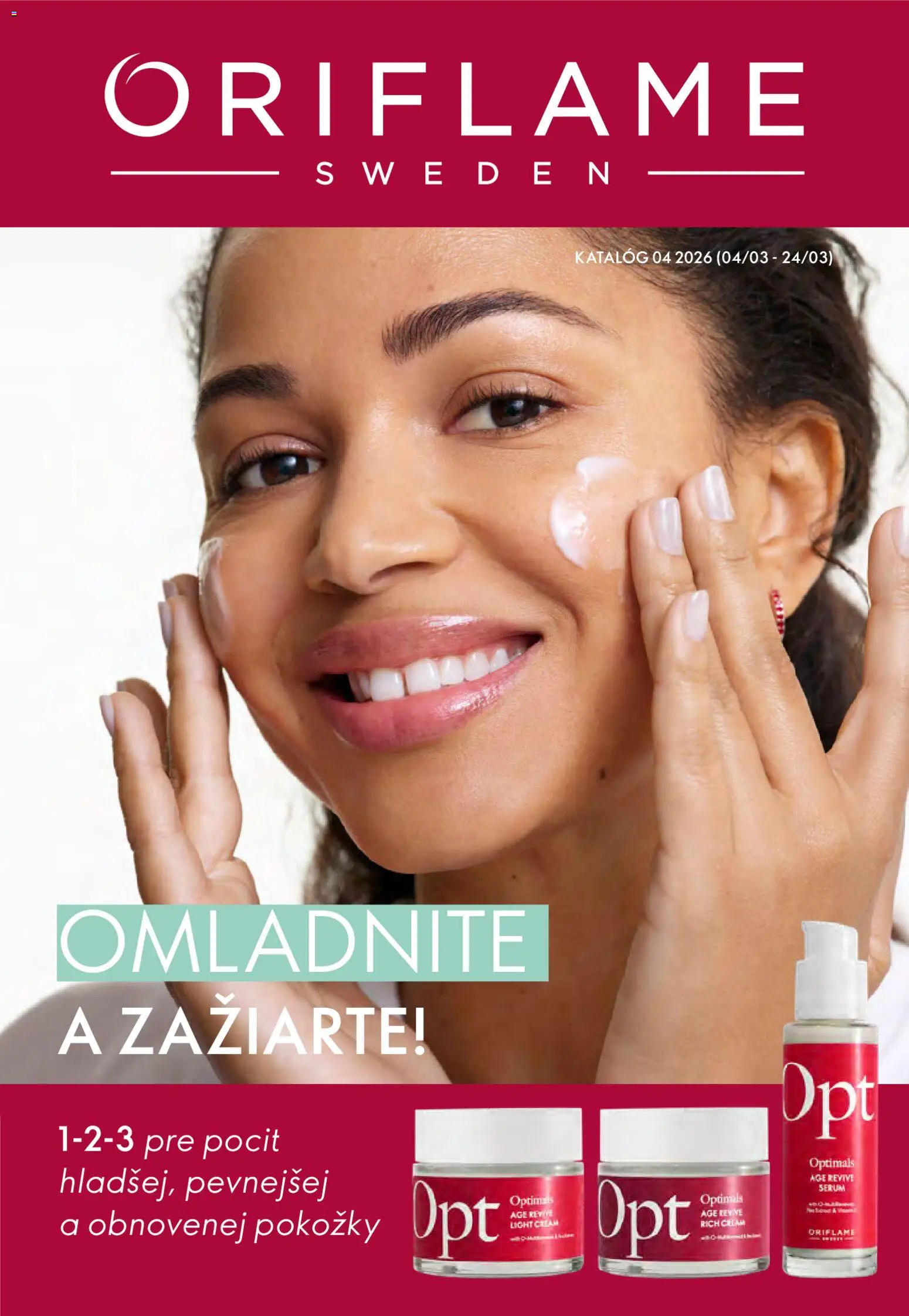 Katalóg Oriflame 04 2026 - strana 1- platný od 04.03.2026