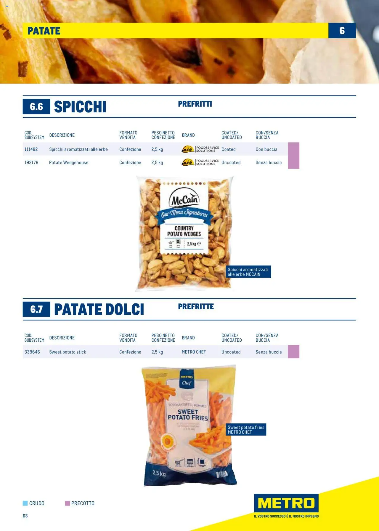 Metro Surgelati 2025 catalogo - pagina 63 - valido dal 30/06/2025