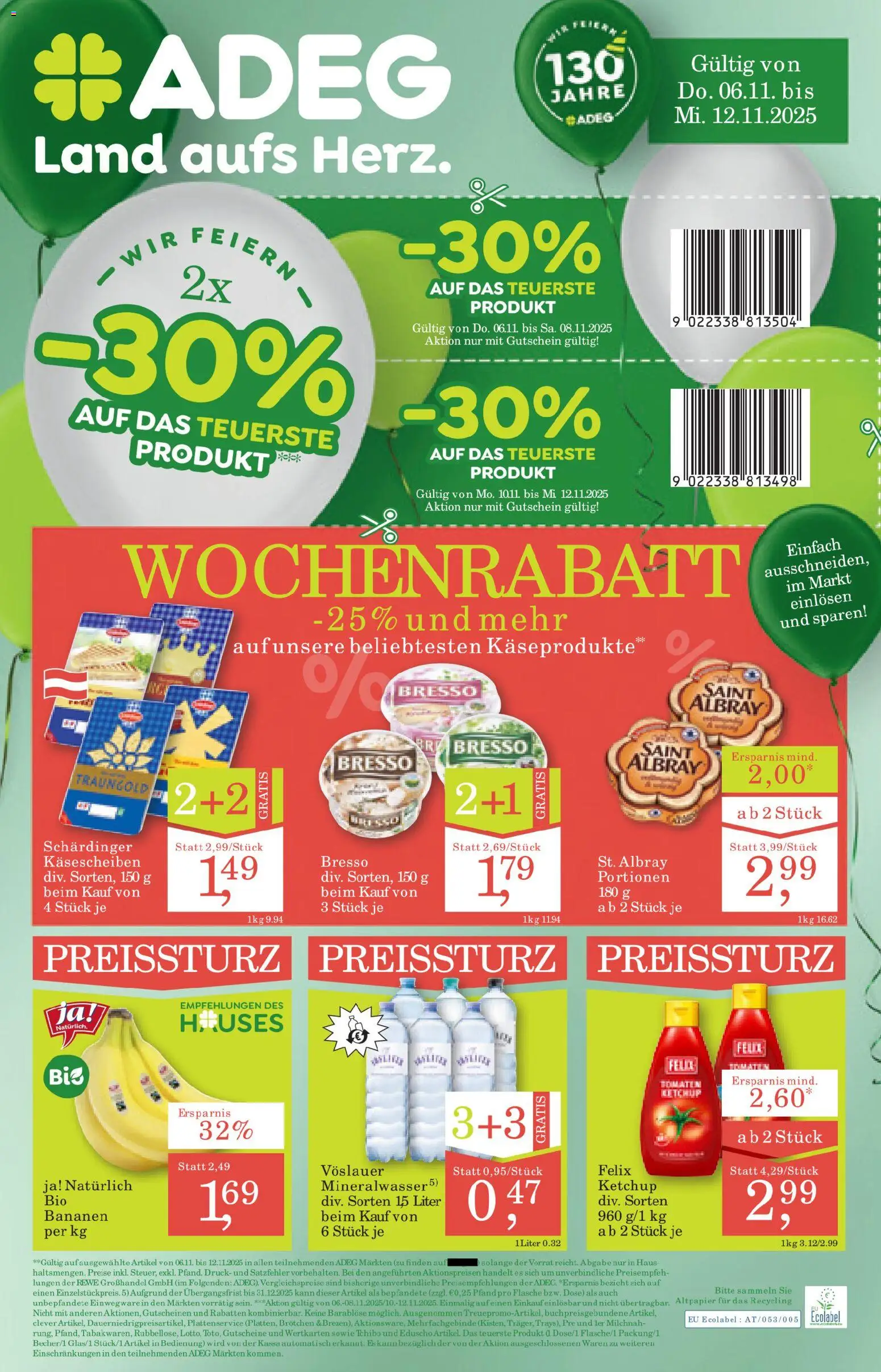 ADEG Vorarlberg - Seite 1- gültig ab 06.11.2025