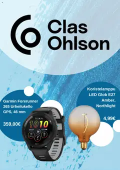 Esikatselu Clas Ohlson tarjoukset voimassa alkaen 12/09/2025