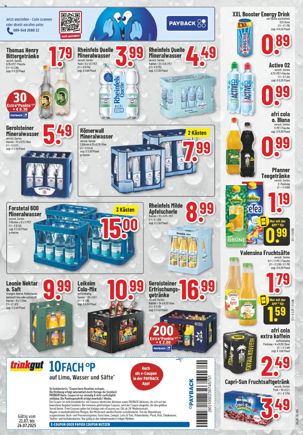 Trinkgut Prospekt - Seite 3 - gültig ab 21.07.2025