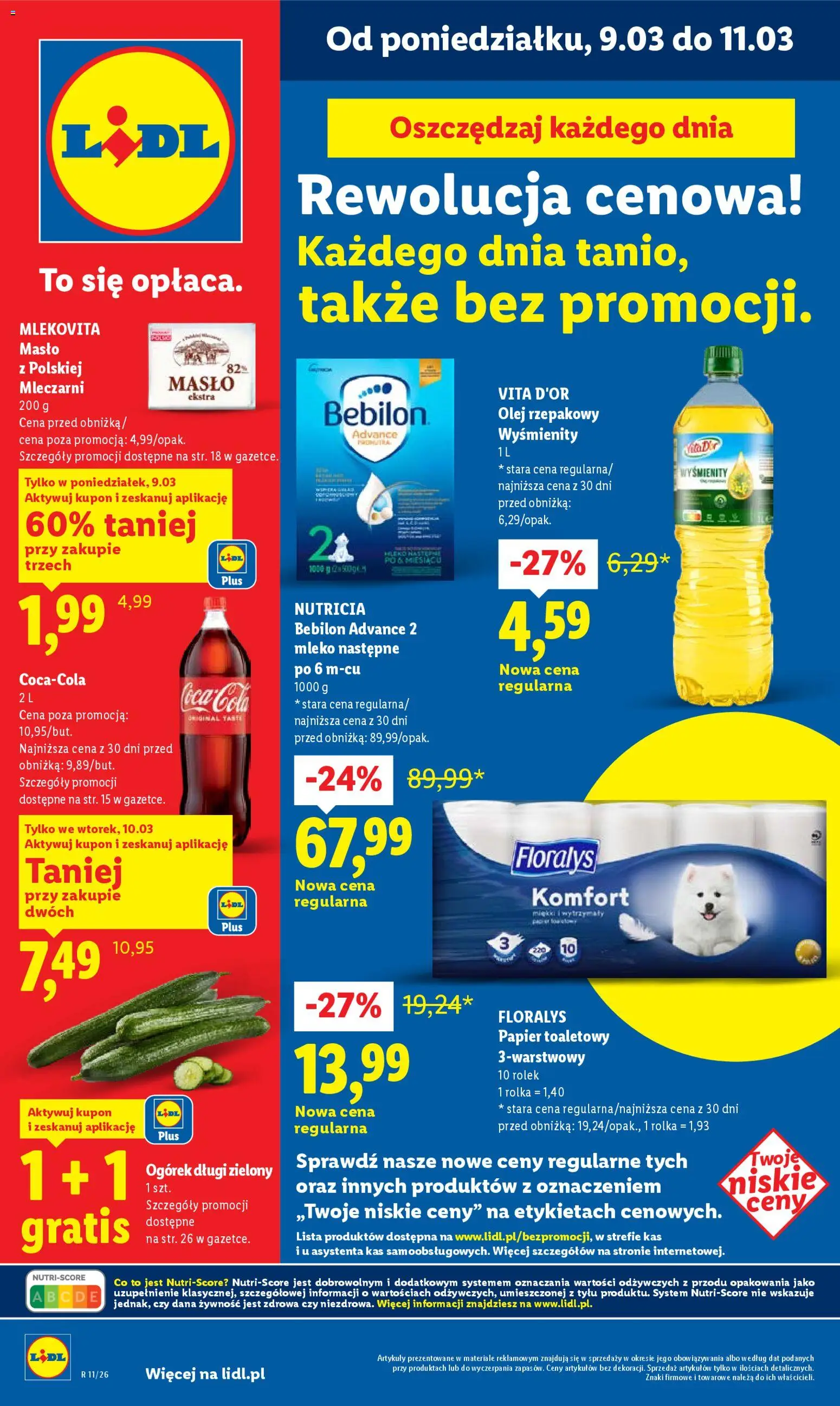 Lidl gazetka - strona 1- ważny od 09.03.2026