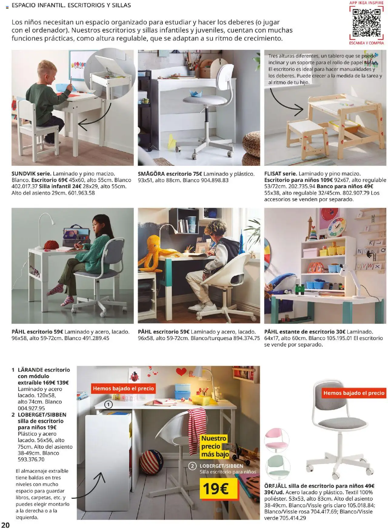 Catálogo IKEA Oficina en casa - Página de 20 - Válido desde 01/09/2025