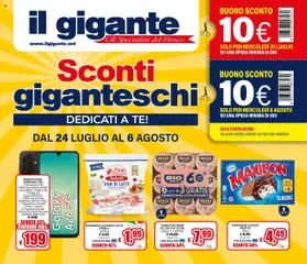 Anteprima Volantino Il Gigante	 valida dal 24/07/2025