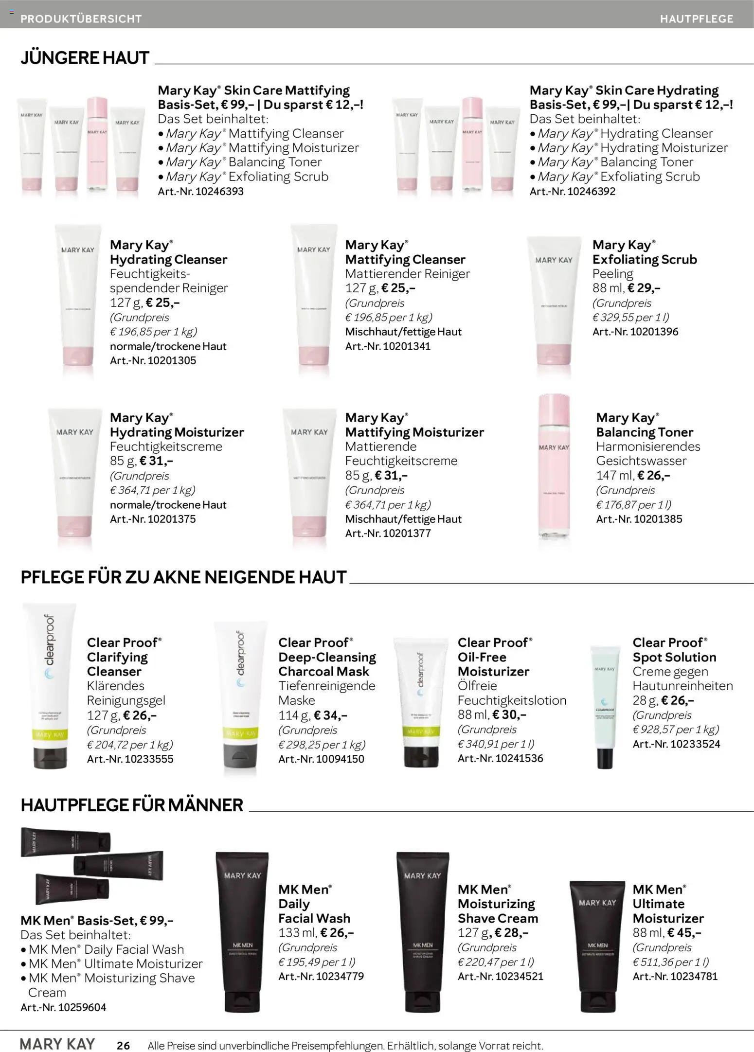 Mary Kay Katalog - Seite 26 - gültig ab 15.04.2026