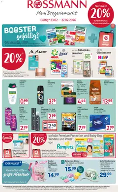 Vorschau Rossmann Prospekt 	 gültig ab 23.02.2026