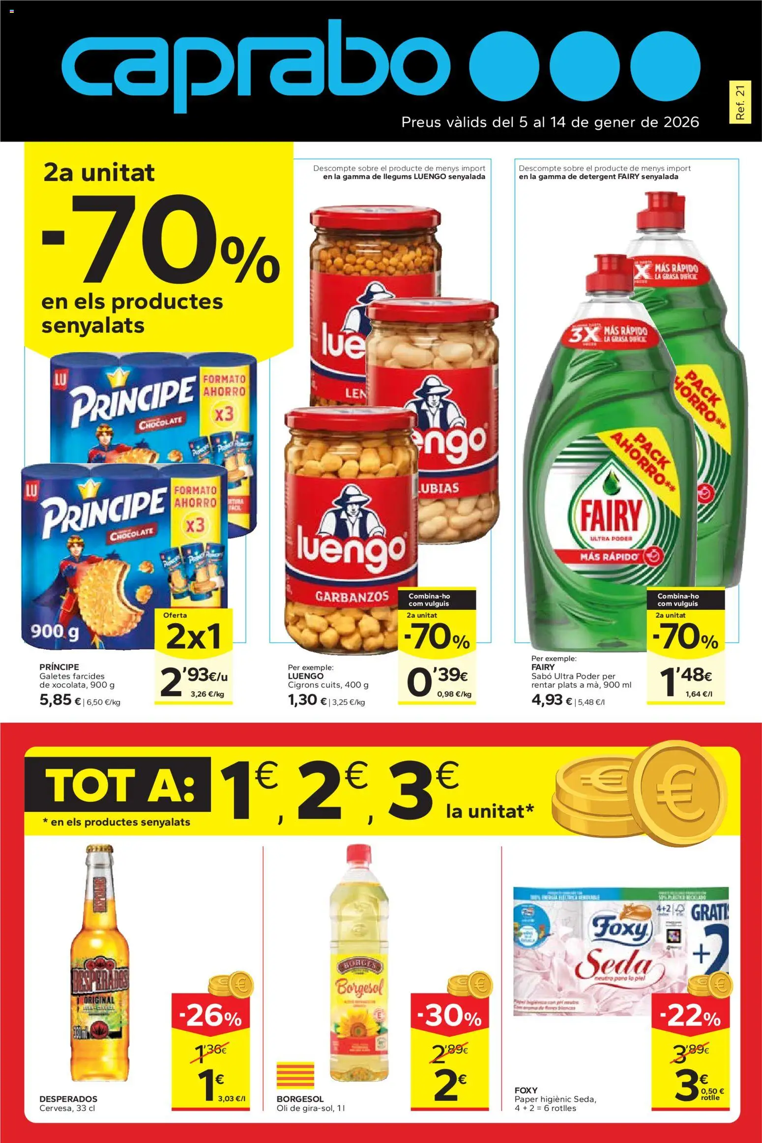 Caprabo folleto - Página de 1 - Válido desde 05/01/2026