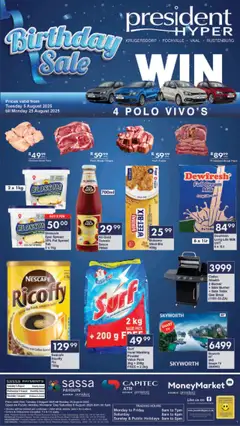 Preview President Hyper - Birthday Sale Specials valid from 05/08/2025