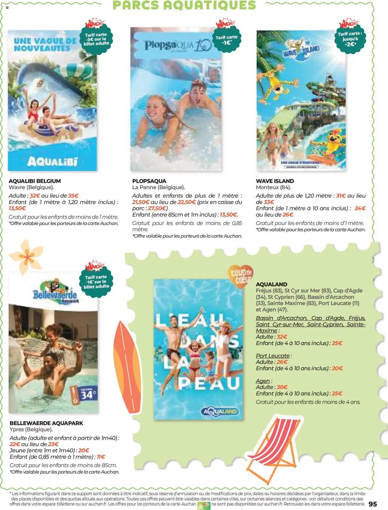 Auchan Une sélection pour voyager partout - page 95 - valable à partir du 25/06/2025
