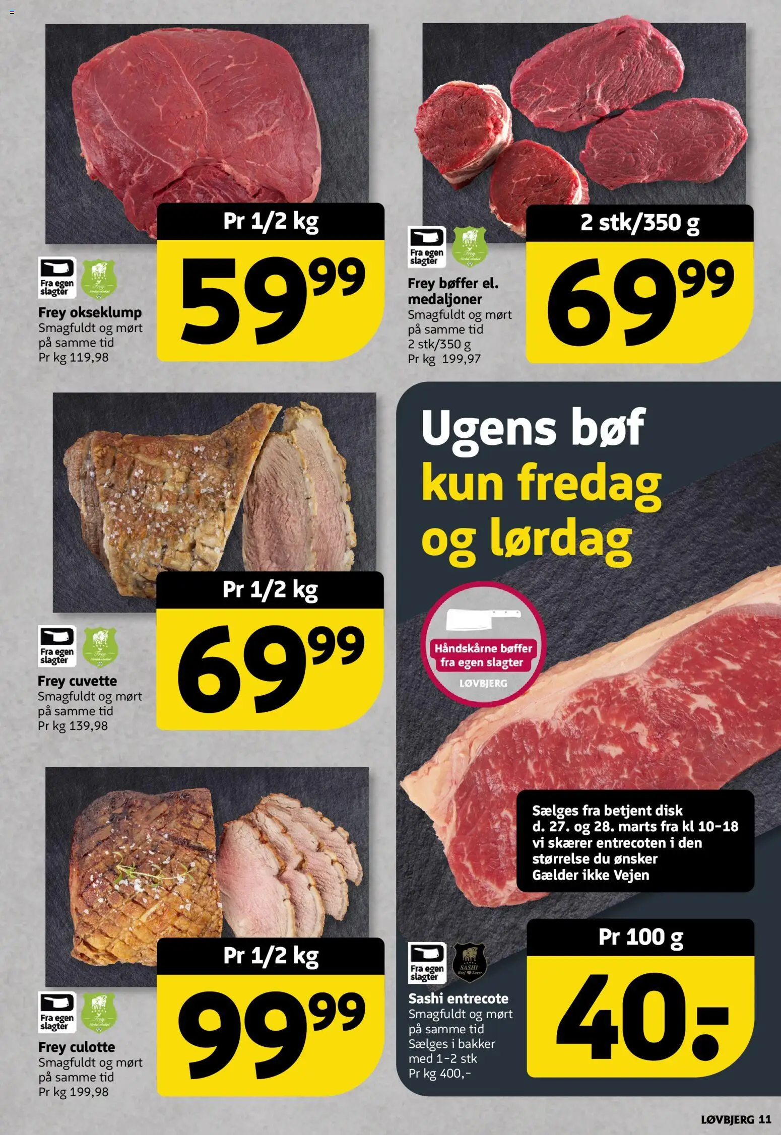 Løvbjerg - Tilbudsavis uge 13 - page 11- valid from 27/03/2026