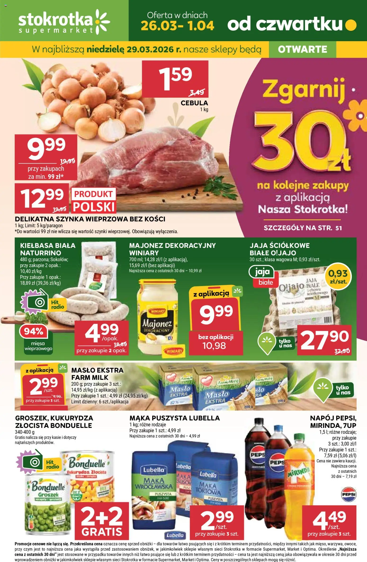 Stokrotka gazetka - strona 1- ważny od 26.03.2026