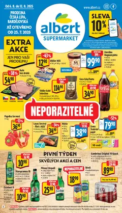 Náhled Albert leták - Supermarket - Česká Lípa platný od 06.08.2025