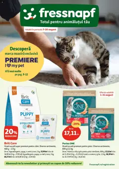 Catalog Fressnapf valabil de la 07.08.2025