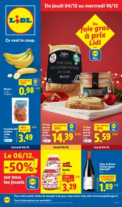 Aperçu LIDL catalogue semaine 49 valable à partir du 04/12/2025