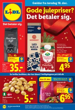 Forhåndsvisning Lidl - Julepriser gyldig fra 18/12/2025