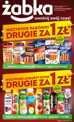 Podgląd Żabka Gazetka ważny od 08.10.2025