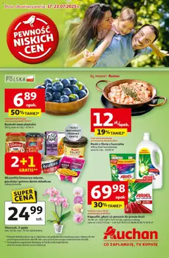 Podgląd Auchan Gazetka - Pewność niskich cen Hipermarket ważny od 17.07.2025