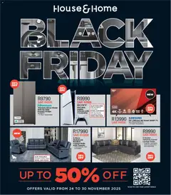 Preview House and Home Black Friday valid from 24/11/2025