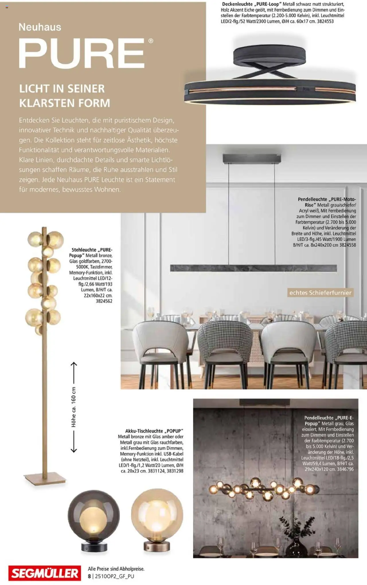 Segmüller Leuchten Spezial - Seite 8 - gültig ab 29.09.2025