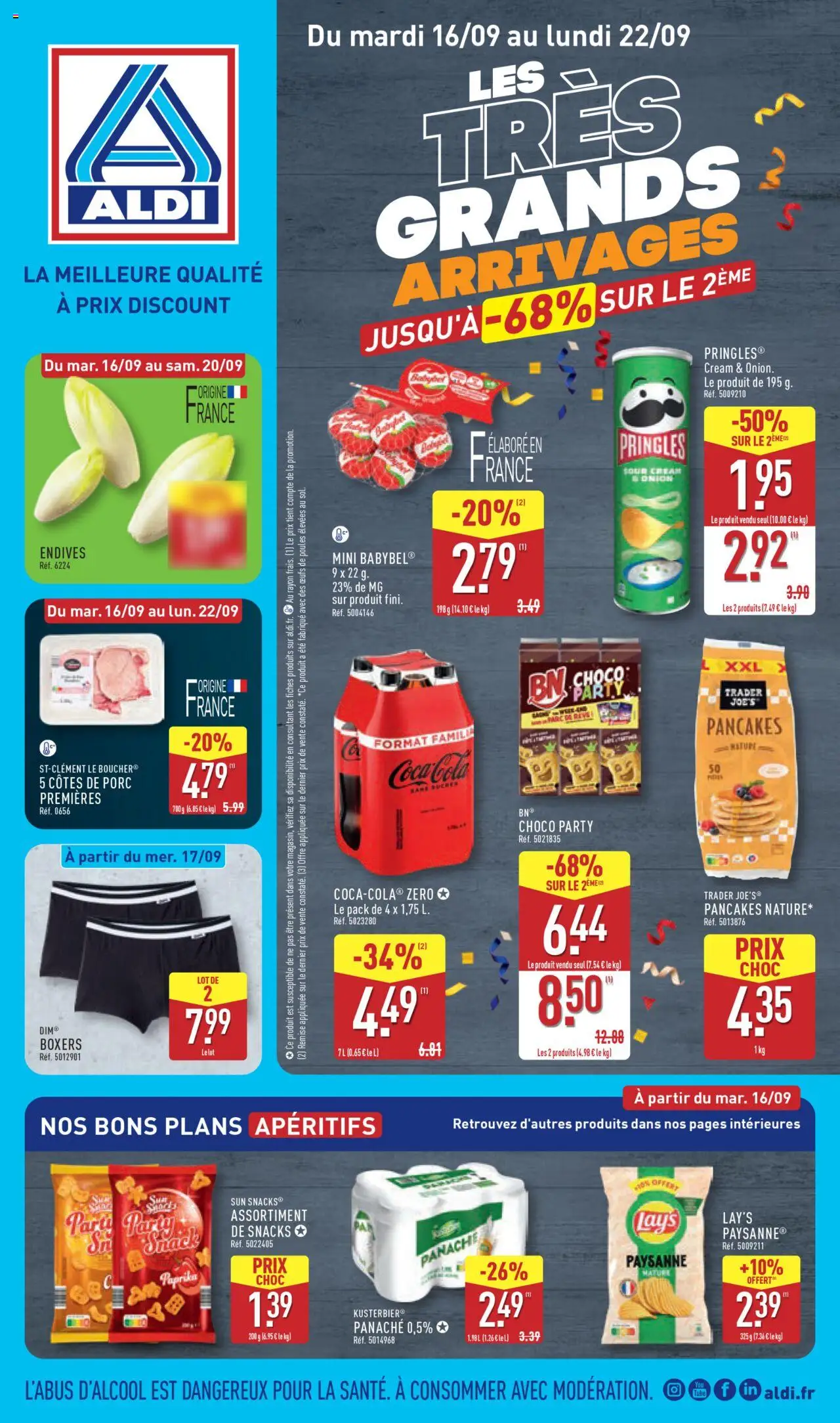 Aldi catalogue semaine 38 - page 1 - valable à partir du 16/09/2025