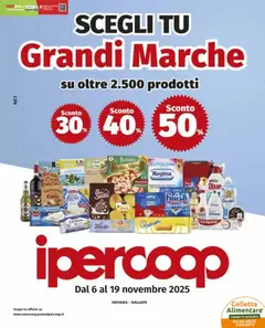 Anteprima Volantino Ipercoop	 valida dal 06/11/2025