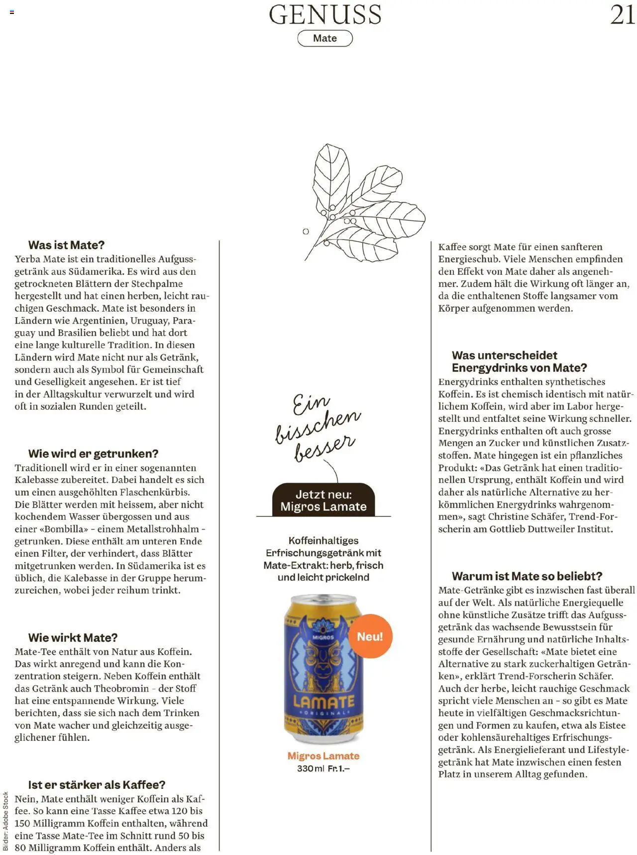 Migros Magazin  - Seite 21- gültig ab 15.07.2025