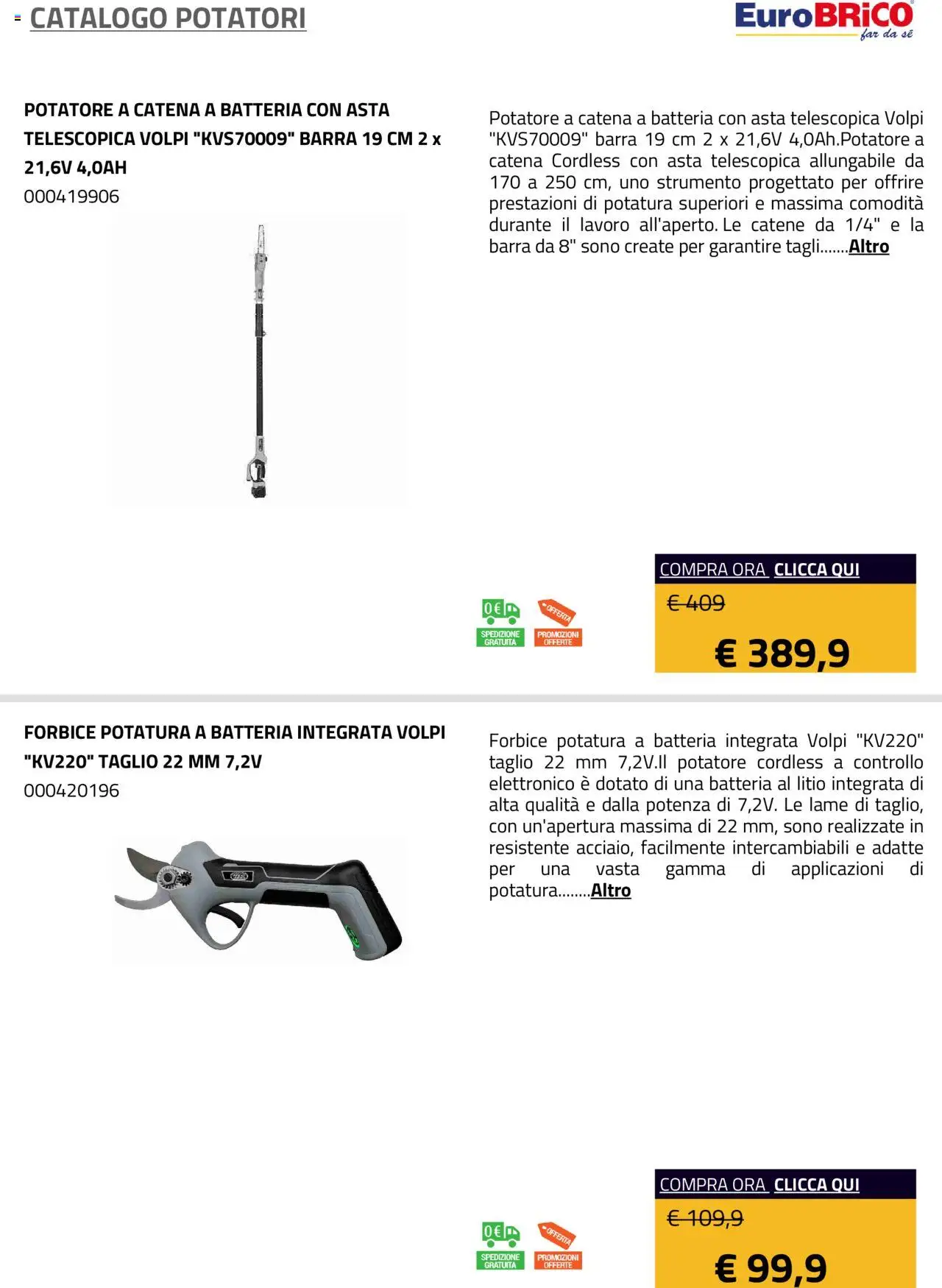 Eurobrico Potatori catalogo - pagina 20 - valido dal 23/07/2025