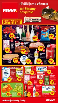 Náhled Penny Market leták - Čtvrtečník platný od 27.12.2025
