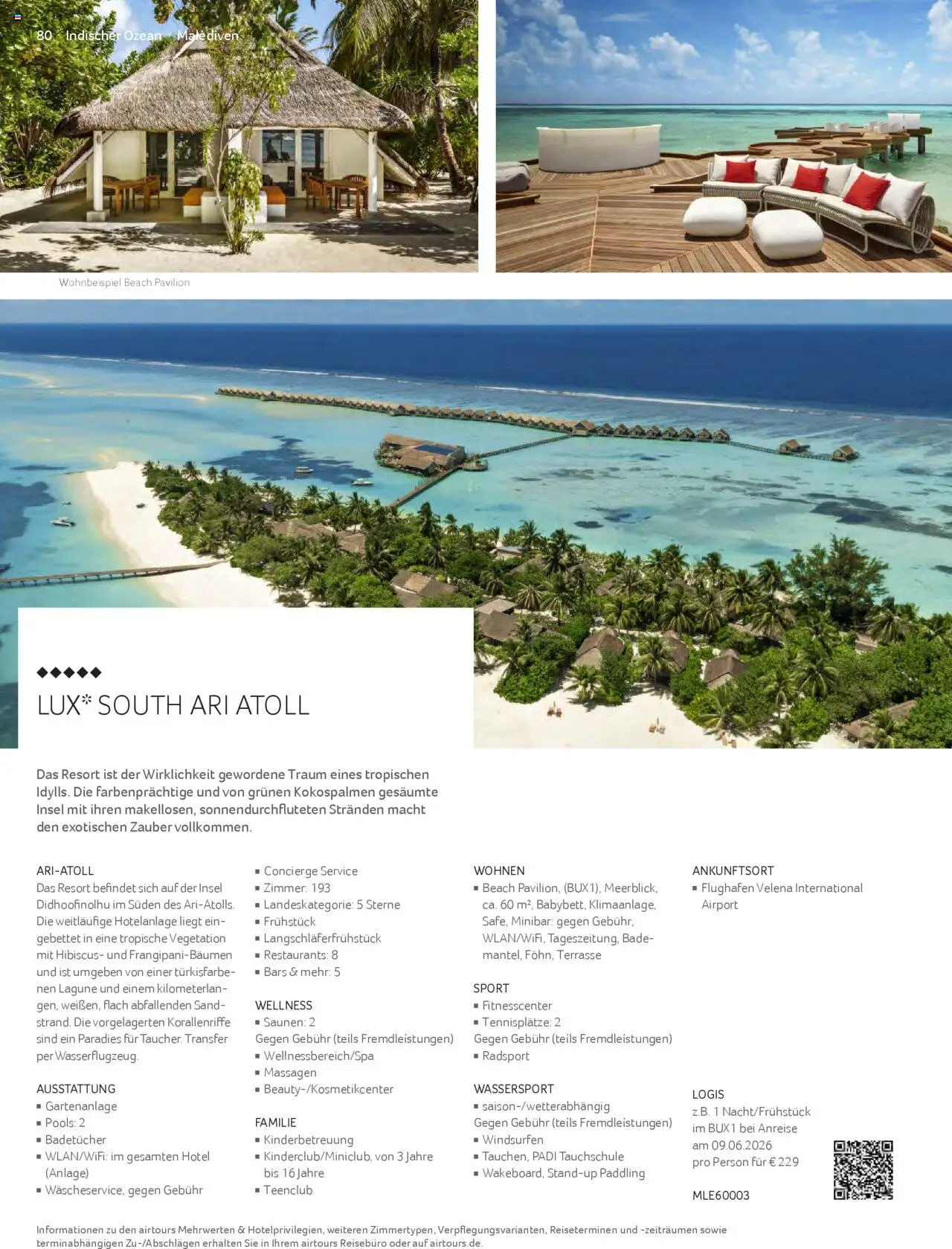 TUI airtours Katalog  Erstklassige Fernreisen 2025/26 - Seite 80 - gültig ab 01.11.2025