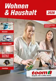 Vorschau Toom Baumarkt  Wohnen & Haushalt 2026 gültig ab 01.01.2026