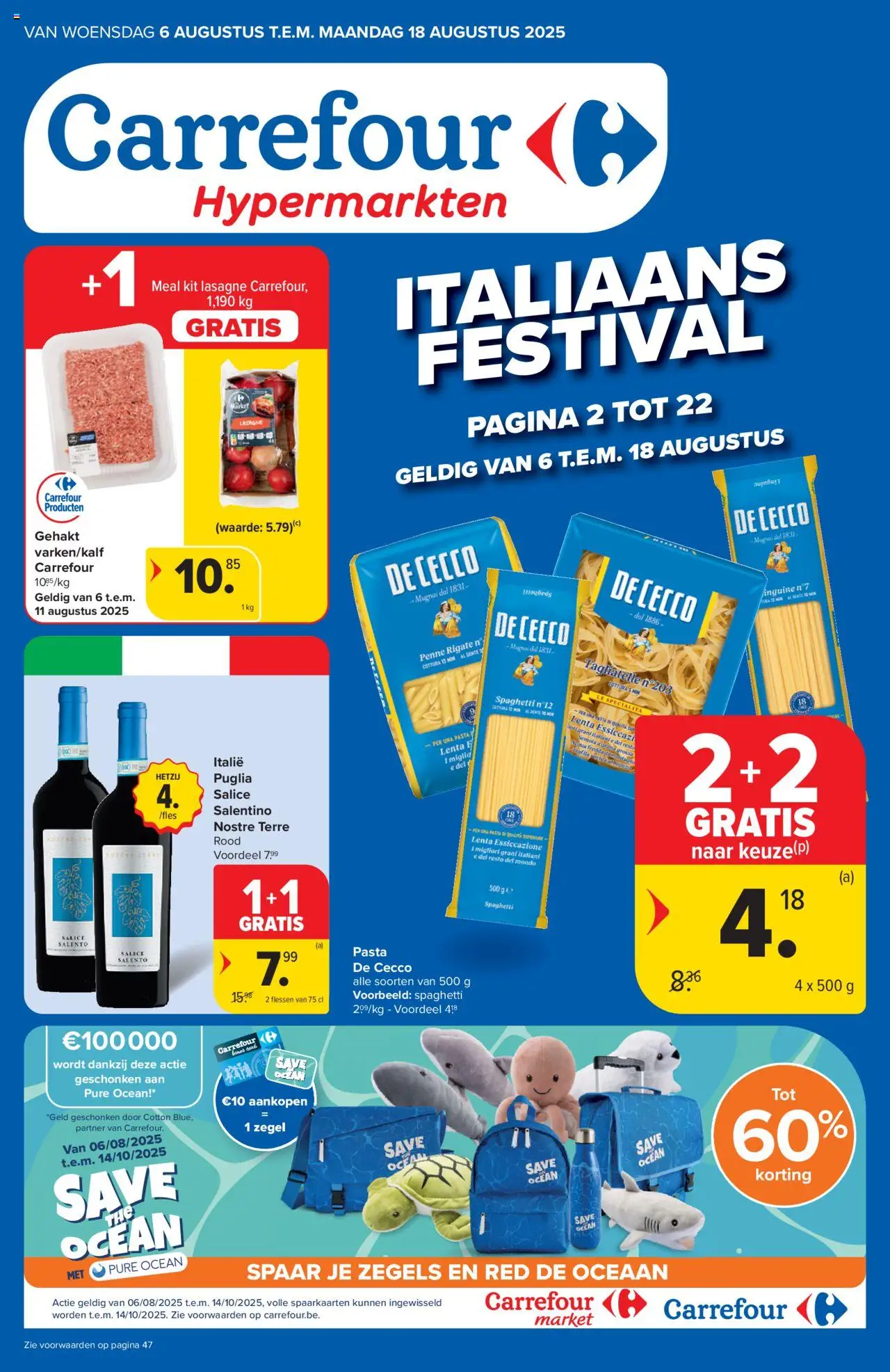 Carrefour folder week 32 - pagina 1- geldig vanaf 06/08/2025