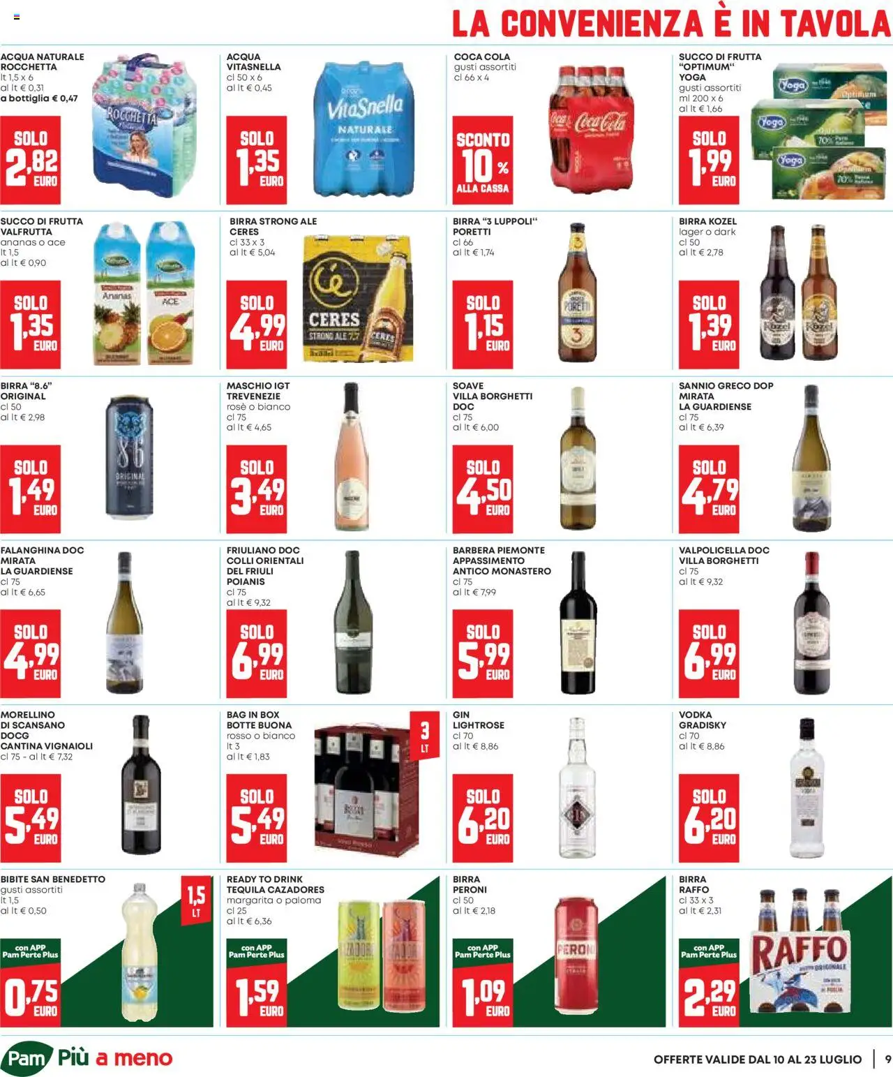Panorama Occasioni Extra catalogo - pagina 9 - valido dal 10/07/2025
