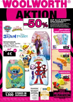 Vorschau Woolworth Sommerspielwaren gültig ab 27.08.2025