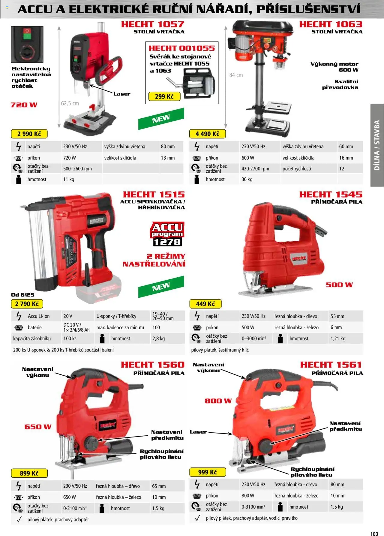Hecht katalog - Jaro-léto 2025 - strana 103- platný od 22.04.2025