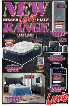 Preview Lewis Stores - Lesotho Specials valid from 01/10/2025