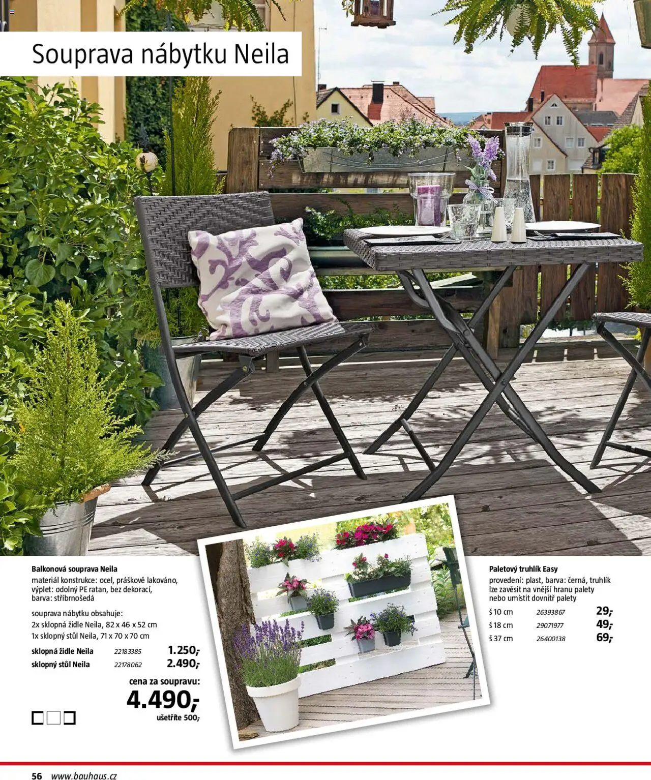Bauhaus katalog Zahradní nábytek - strana 56- platný od 01.04.2025