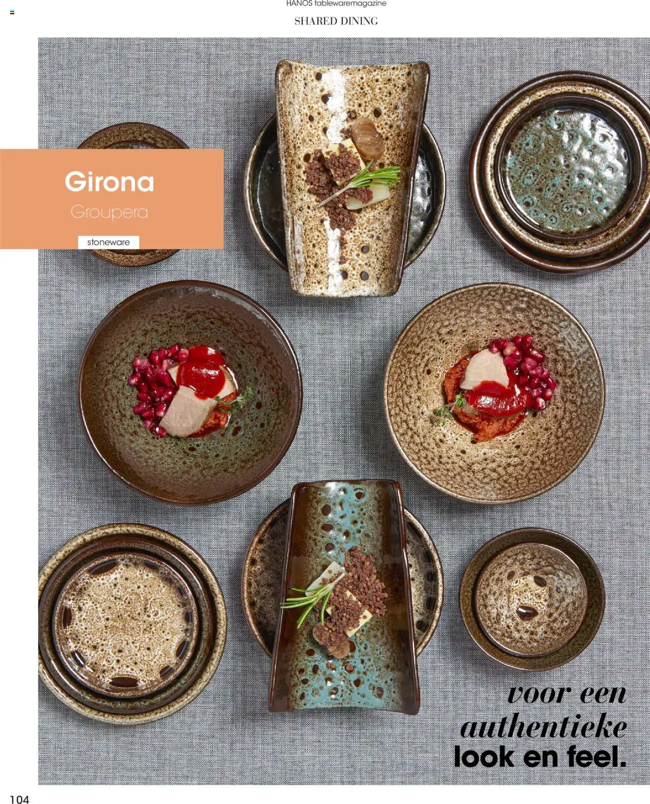Hanos - Tableware magazine 2025-2026 - page 104- valid from 01-09-2025