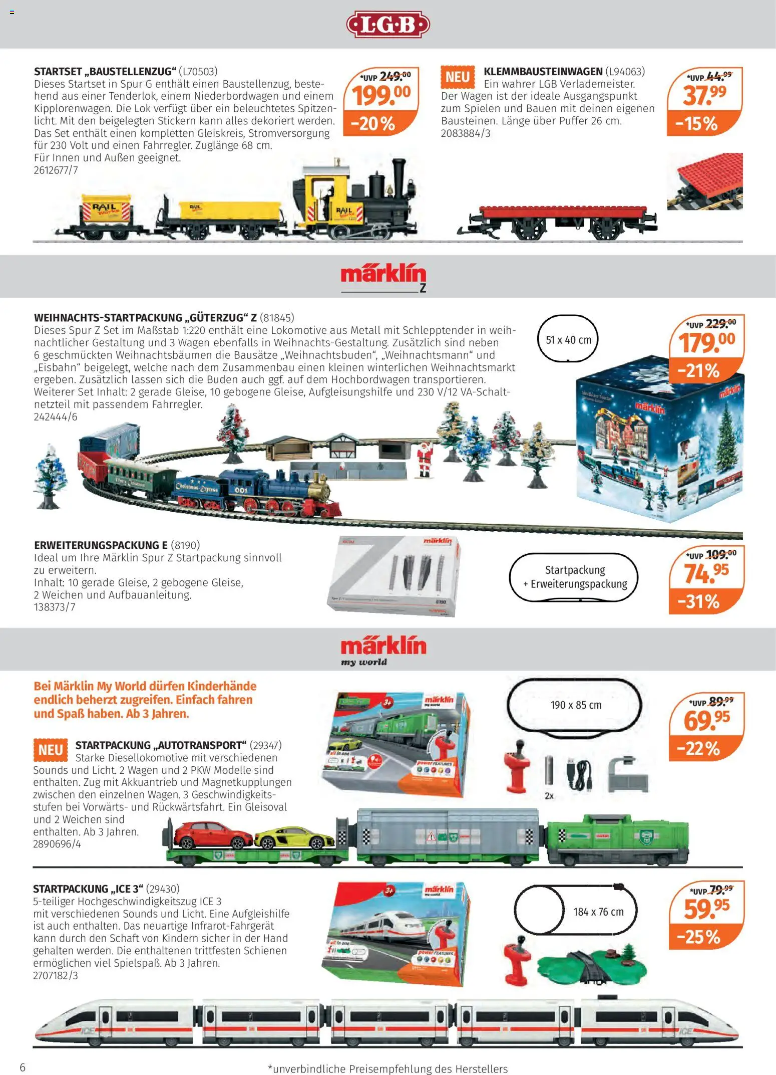 Müller Modell-Eisenbahn 2025 - Seite 6 - gültig ab 27.10.2025